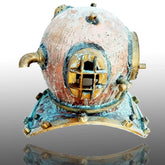 Antique Mark V divers scuba diving helmet brass copper